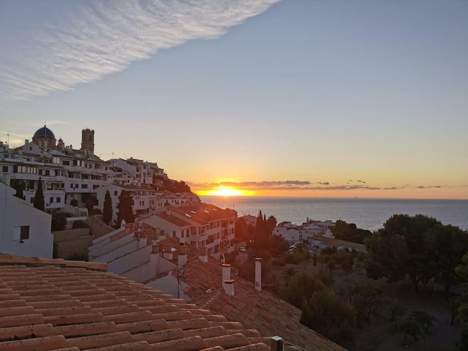 Atico-Duplex Con Vistas Al Mar Y Casco Antiguo En Altea Apartment Exterior foto