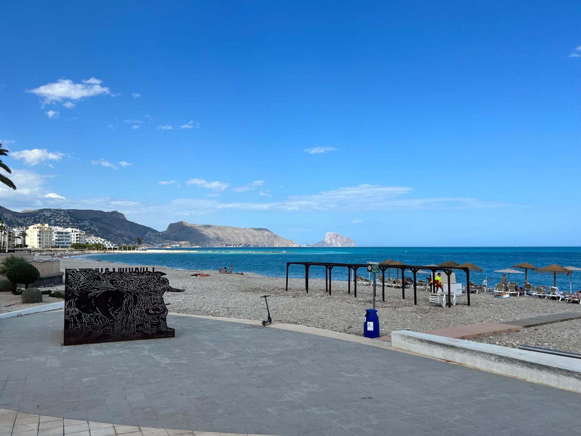 Atico-Duplex Con Vistas Al Mar Y Casco Antiguo En Altea Apartment Exterior foto