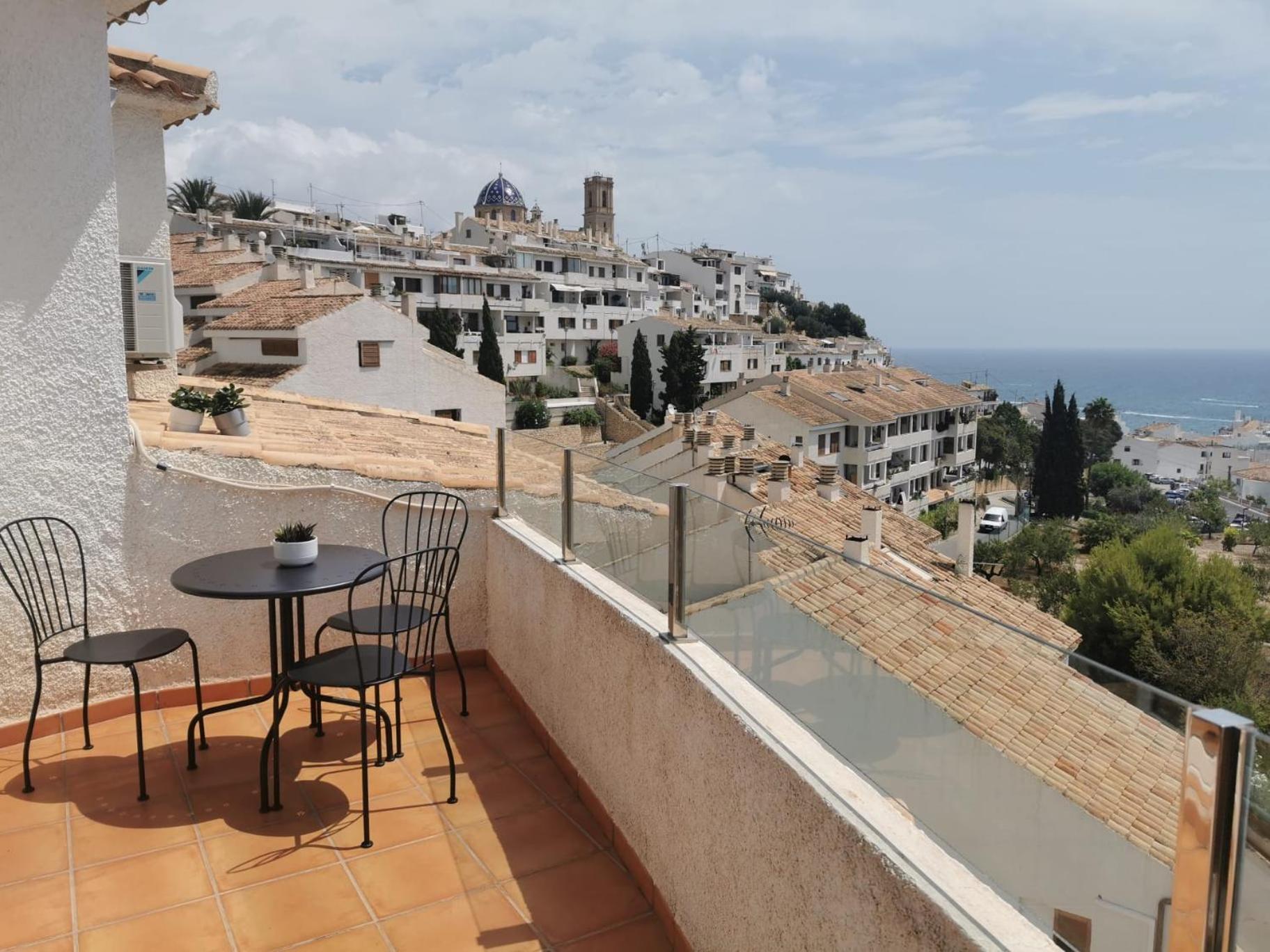 Atico-Duplex Con Vistas Al Mar Y Casco Antiguo En Altea Apartment Exterior foto